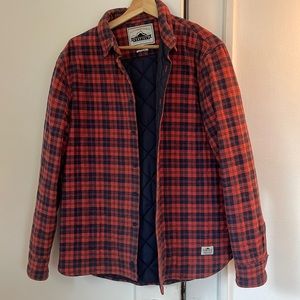 Penfield plaid liner chore / work jacket.
